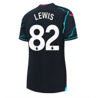 Manchester City Rico Lewis #82 Tredjetrøje Dame 2023-24 Kortærmet